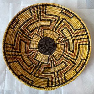 SouthWestern Woven Wall Basket 13.5"